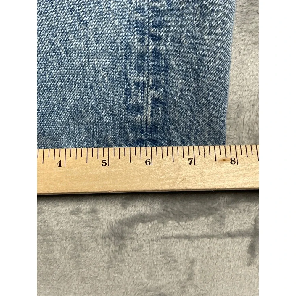 Madewell The 1991 Straight Leg Jeans Light Wash Button Fly DM8370 Mens 30x32